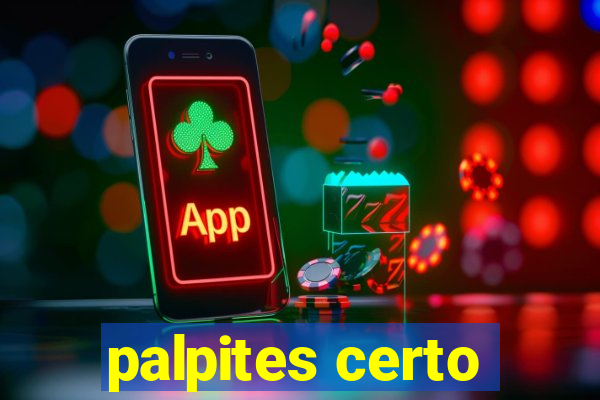 palpites certo